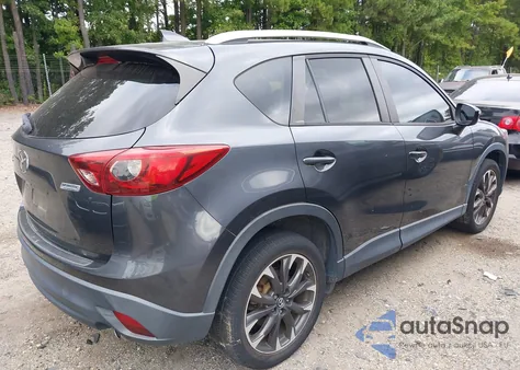 2016 Mazda Cx-5 Grand Touring из США, поврежденный, VIN JM3KE2DY6G0840159